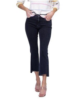 Frame Le Crop Mini Boot In Radio Cascade Hem Jeans Size 31
